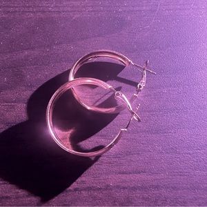 Hoop earrings